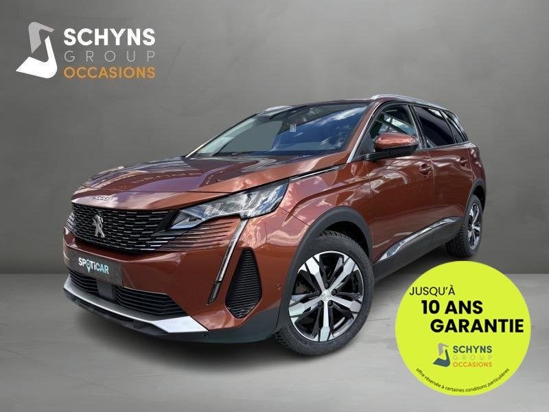 Peugeot 5008 ALLURE PACK 1.5 DIESEL 130 EAT8, Auto's, Automaat, Bruin, 107 g/km, Diesel