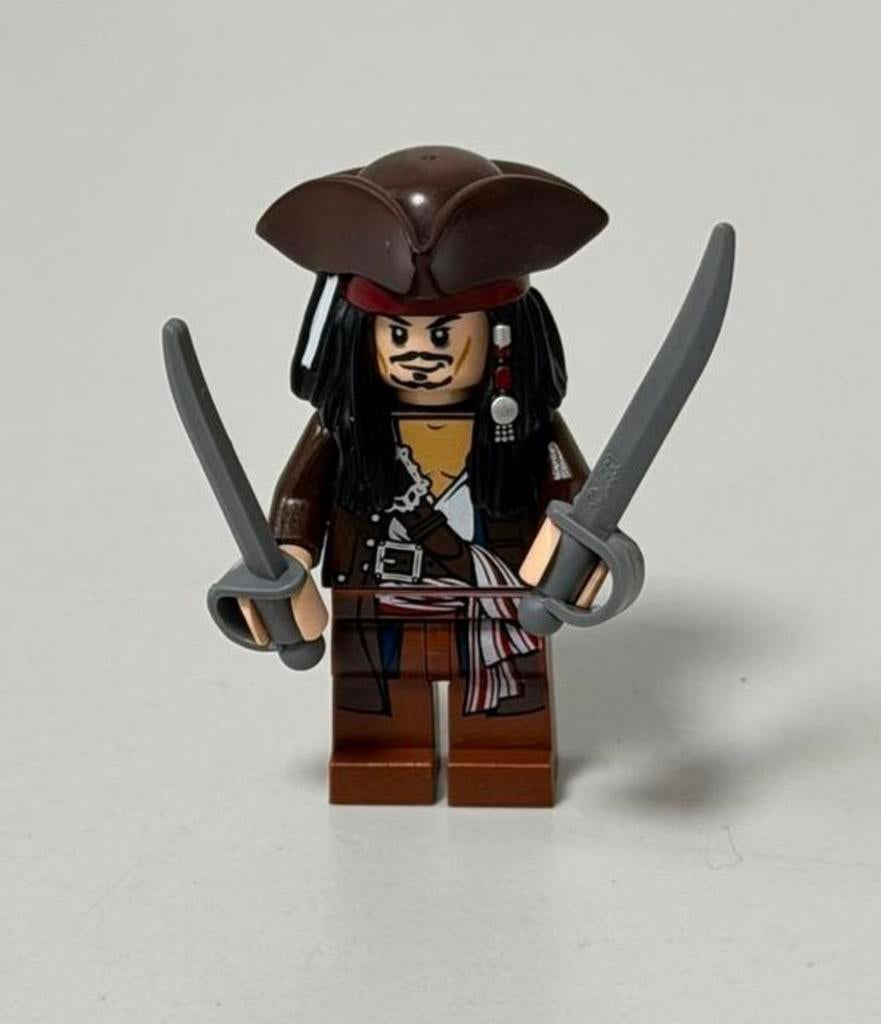 LEGO Pirates of the Caribbean Captain Jack Sparrow poc011, Kinderen en Baby's, Speelgoed | Duplo en Lego, Ophalen of Verzenden