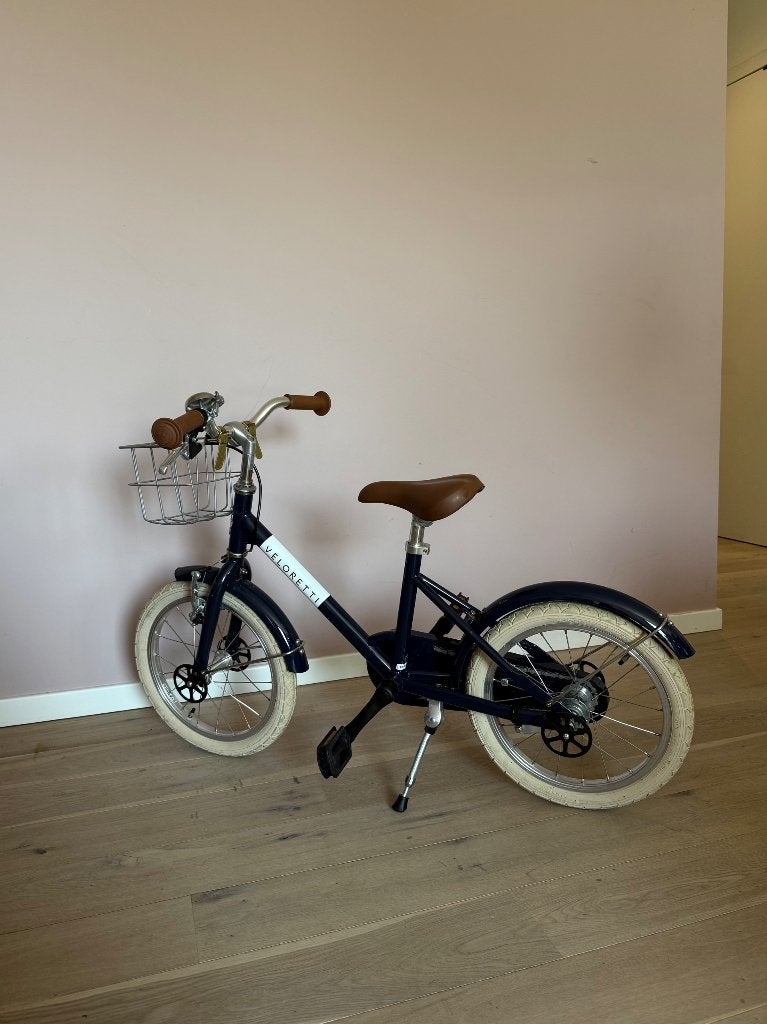 Veloretti Maxi kinderfiets – Blue Yonder – goede staat, Fietsen en Brommers, Ophalen, Terugtraprem, Gebruikt, Veloretti
