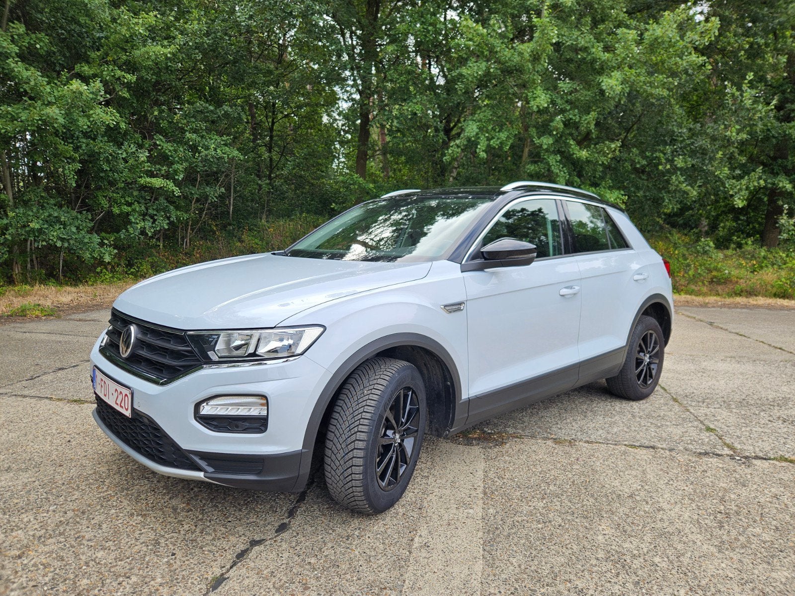 Volkswagen T-ROC, Auto's, Volkswagen, Stof, 1498 cc, Wit, 5 zetels