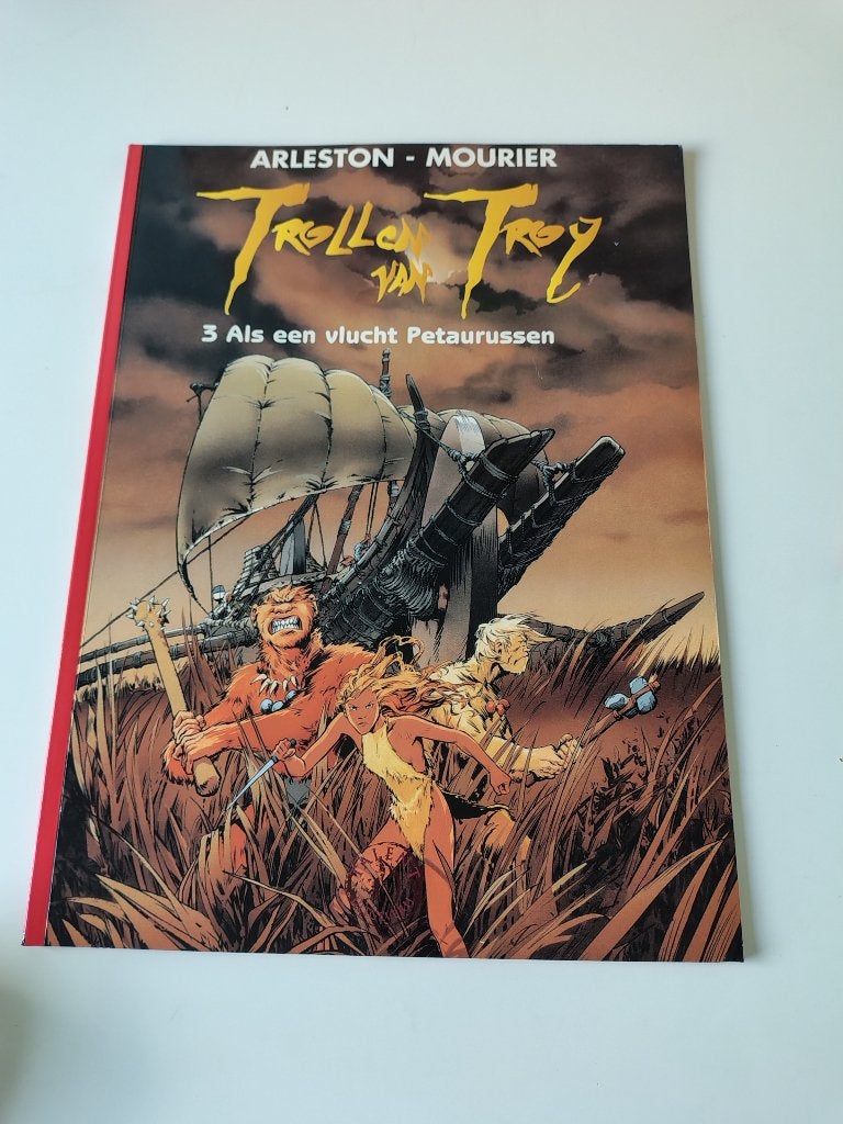 Trollen van Troy - stripverhaal - 3 Als een vlucht..., Eén stripboek, Ophalen of Verzenden, Zo goed als nieuw