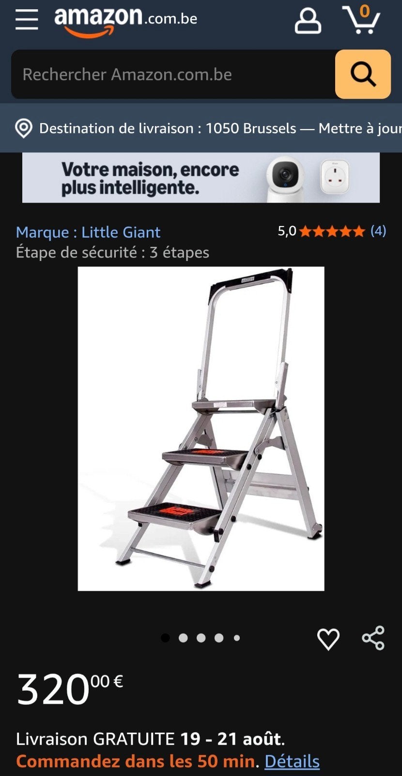 Little Giant Safety Step, Enlèvement, Neuf