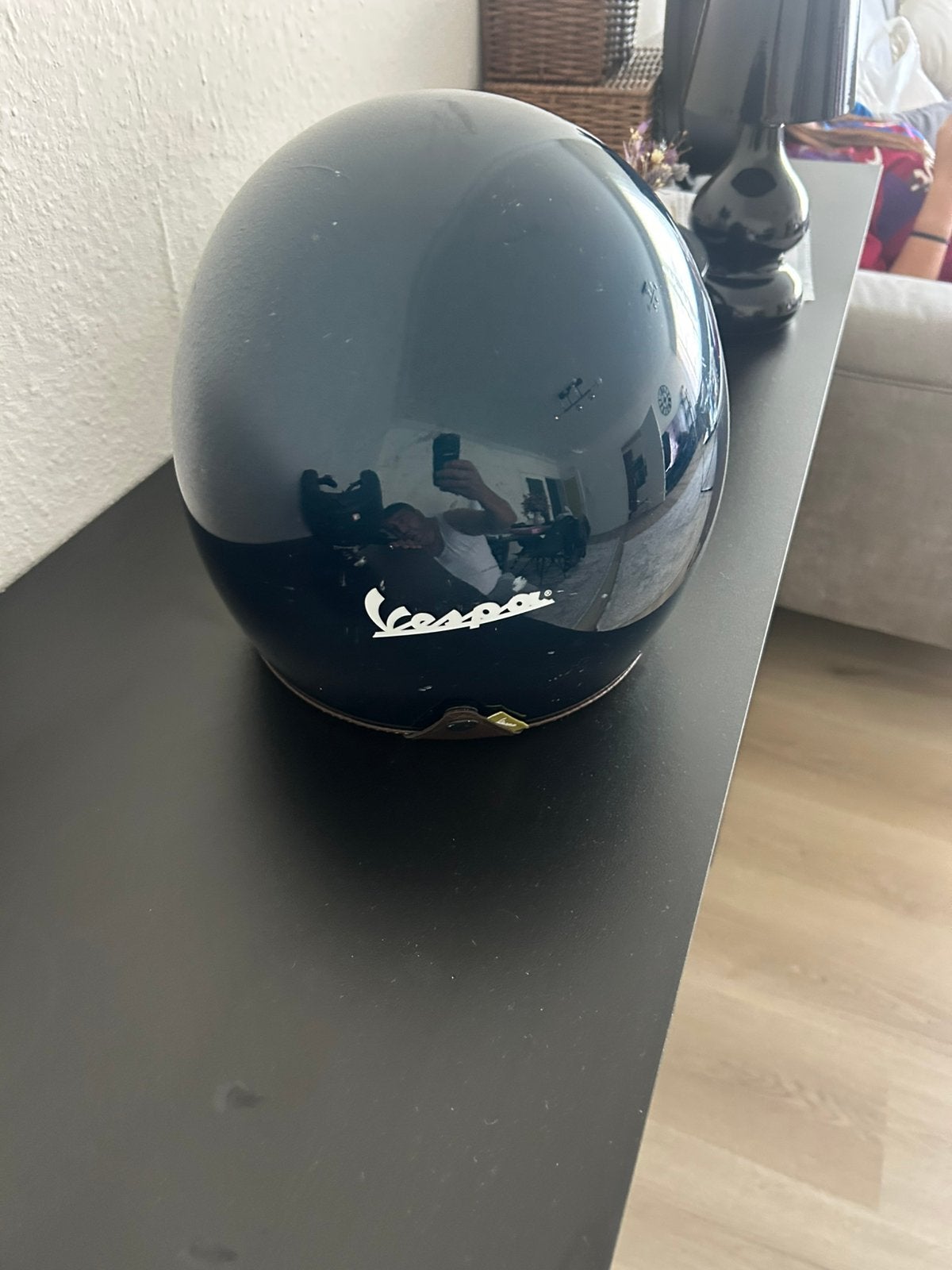 Vespa helm voor 80 euro, Ophalen of Verzenden, Zo goed als nieuw
