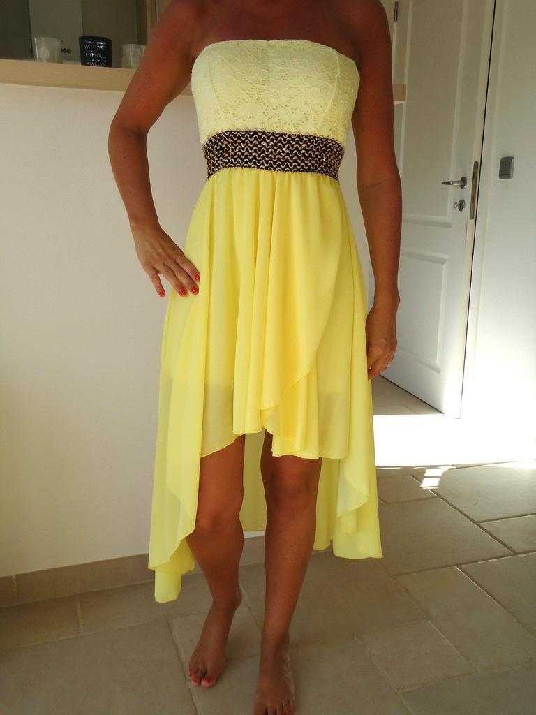 Belle robe de plage asymétrique - neuve, Enlèvement ou Envoi, Neuf, Taille 36 (S)