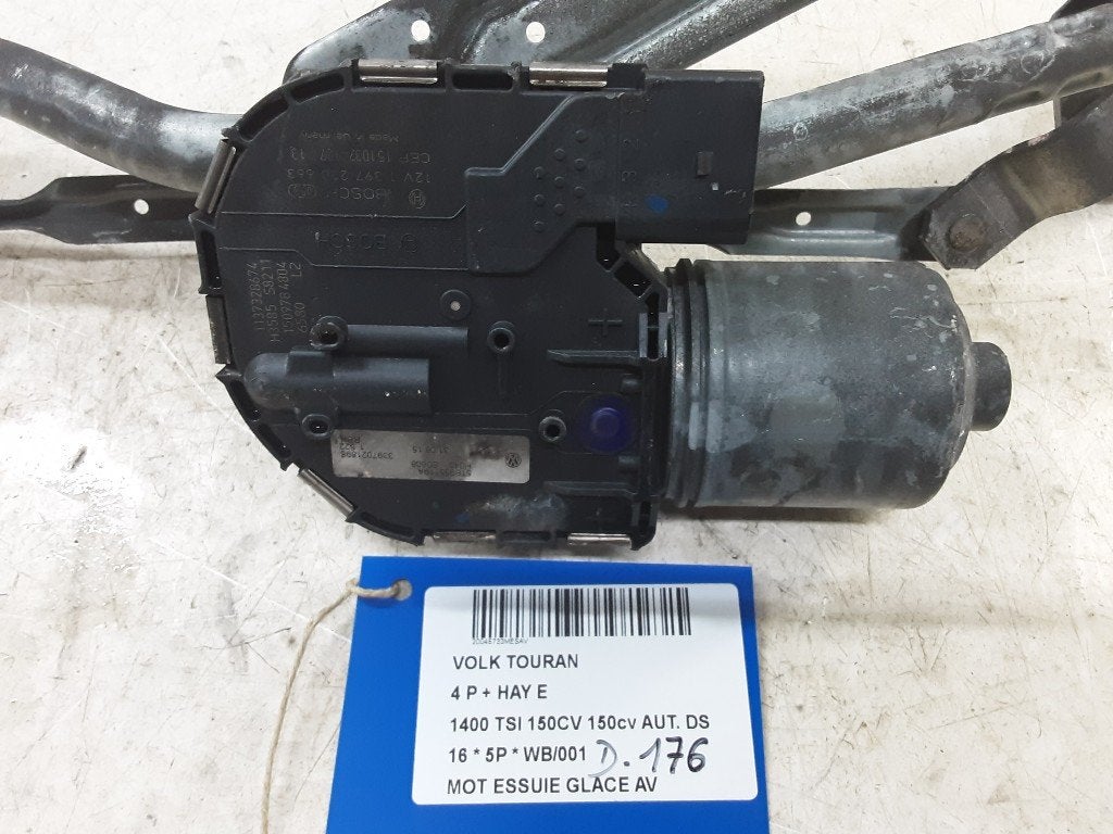 MOTEUR ESSUIE-GLACE AVANT Volkswagen Touran (5T1), Volkswagen, Mevr. I. Hauben, Utilisé, Rue de l'Espoir 34 34
4030  GRIVEGNÉE, BE