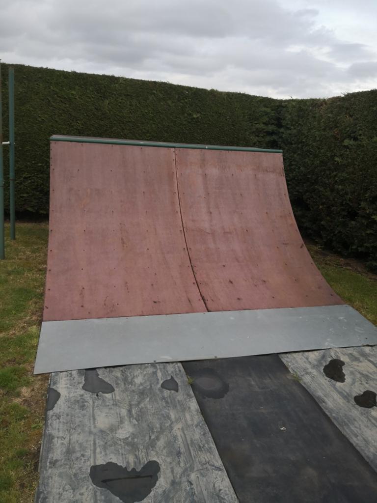 Skateramp, Ophalen
