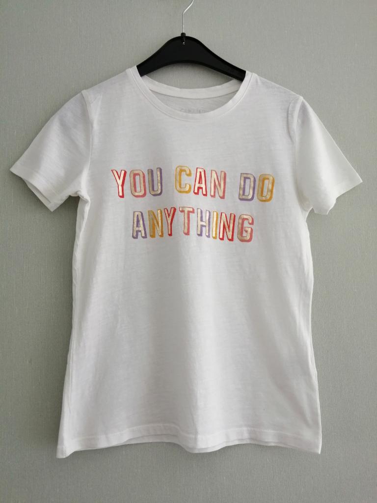 joli t-shirt Camaieu taille XS, Manches courtes, Camaïeu, Taille 34 (XS) ou plus petite, Porté