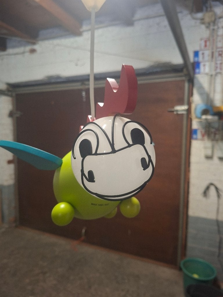 drakenlamp kinderkamer luster, Ophalen, Zo goed als nieuw, Overige materialen, Overige fittingen
