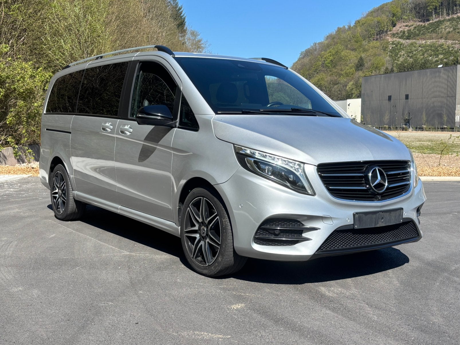 Mercedes V 250d - PACK AMG - prete à immatriculer, Autos, Cuir, Argent ou Gris, Achat, Euro 6