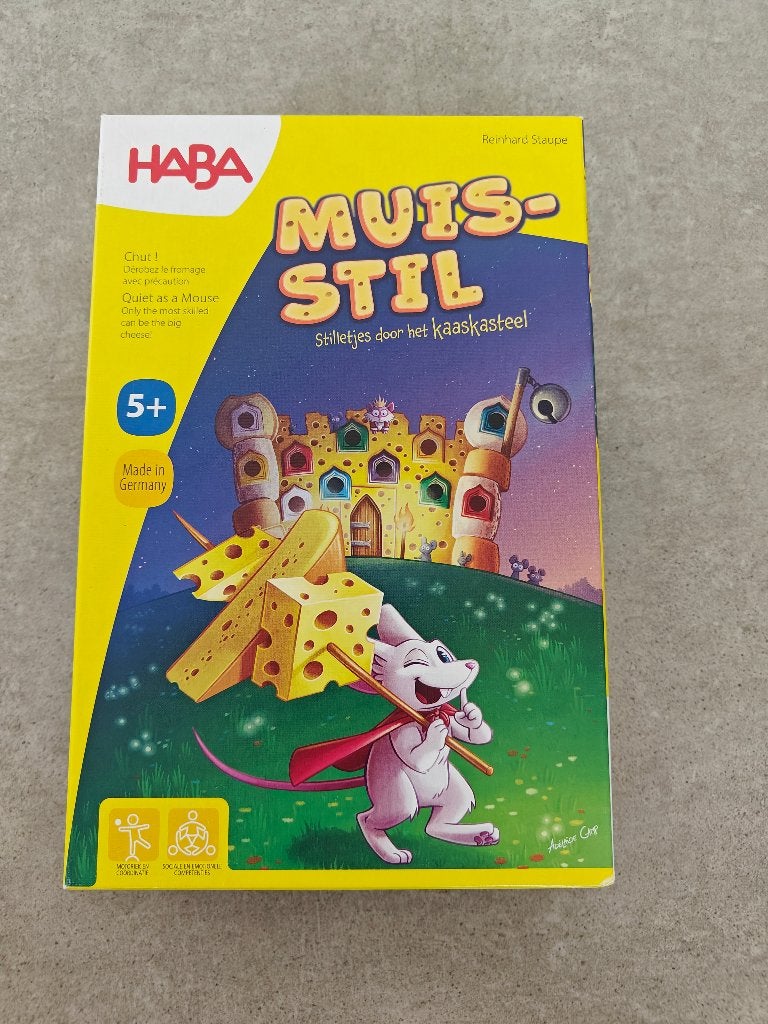 HABA spelletje - Muisstil, Ophalen, Zo goed als nieuw