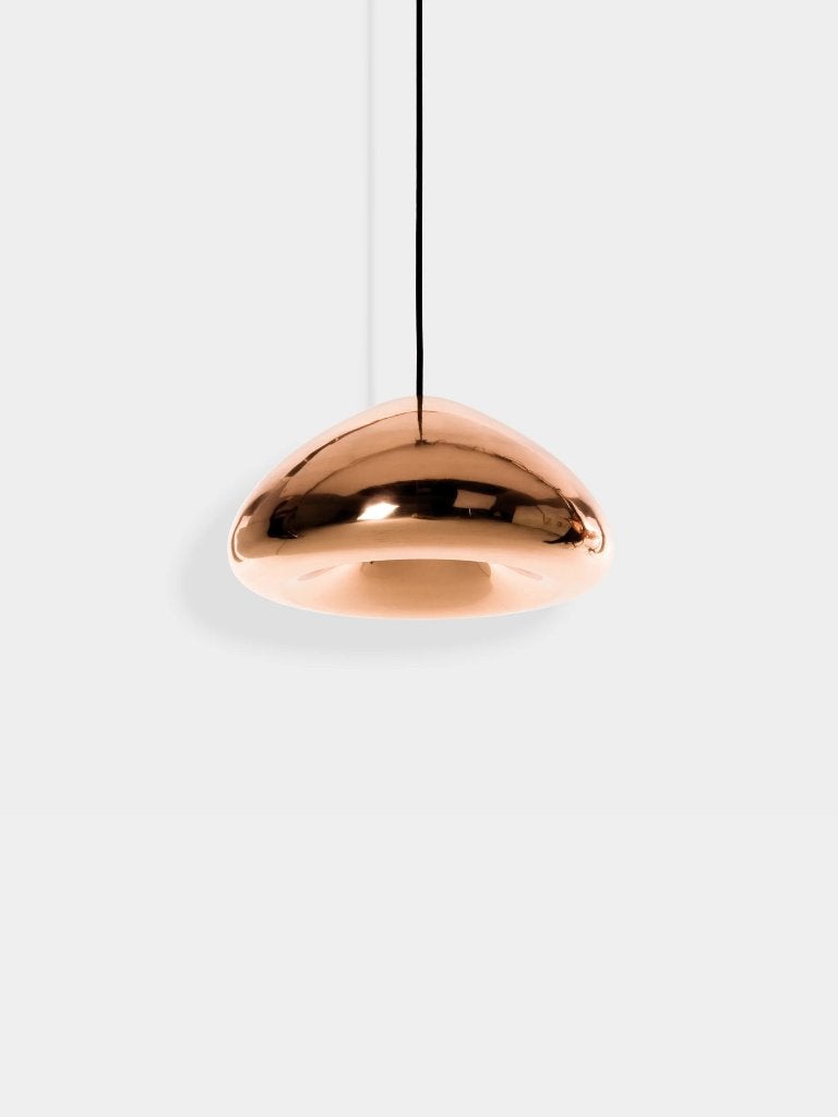2 suspensions Tom Dixon Void Medium Pendant Mirrored Copper, Neuf, Enlèvement ou Envoi, G9, Métal