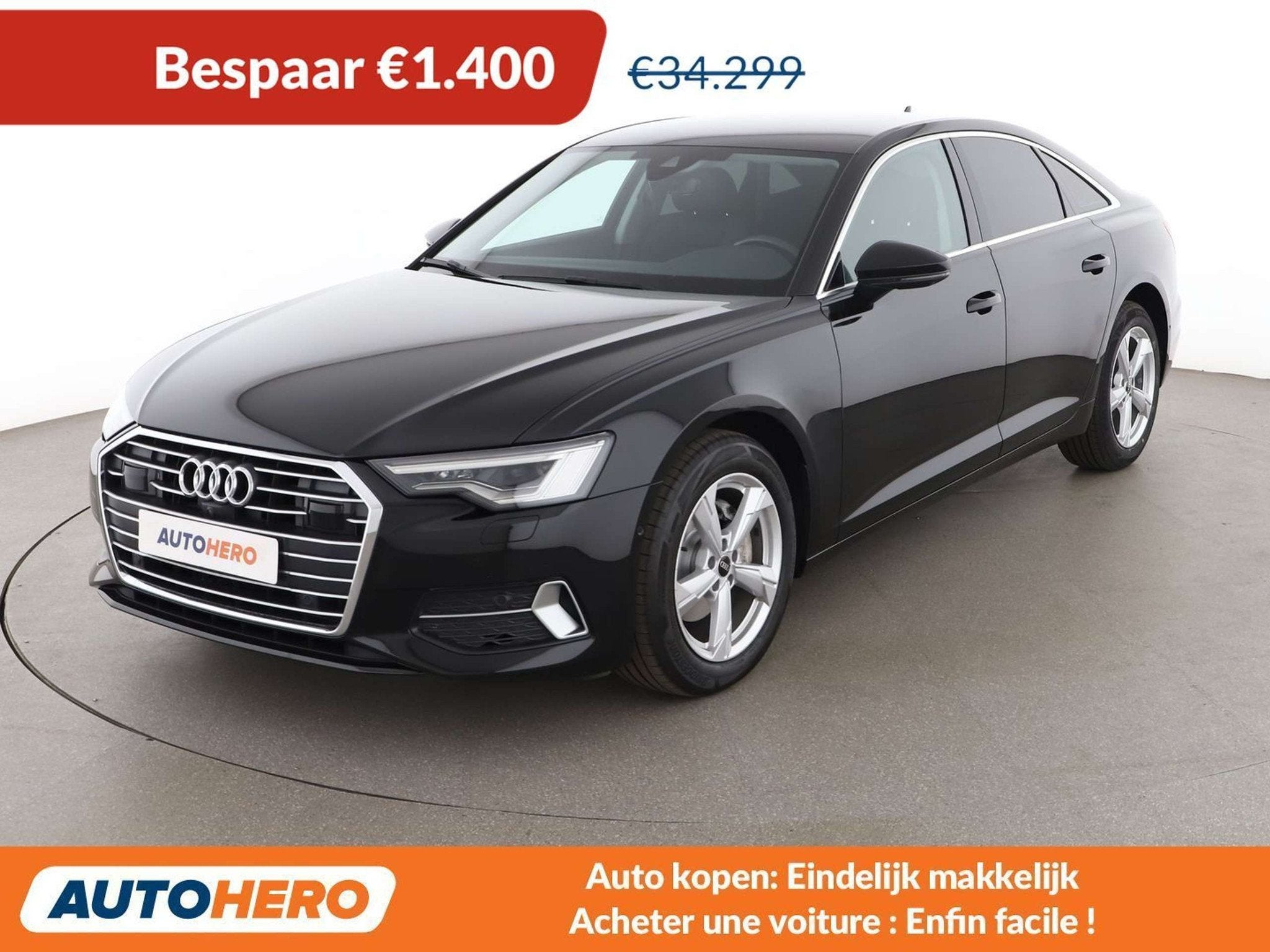 Audi A6 40 TDI Mild-Hybrid Sport (bj 2022, automaat), 4 deurs, Stof, Gebruikt, 150 kW