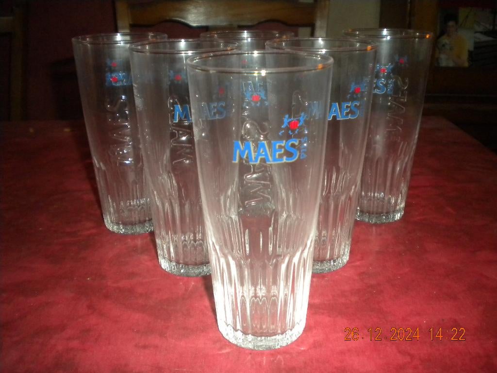Bierglazen : Maes 6st., Ophalen