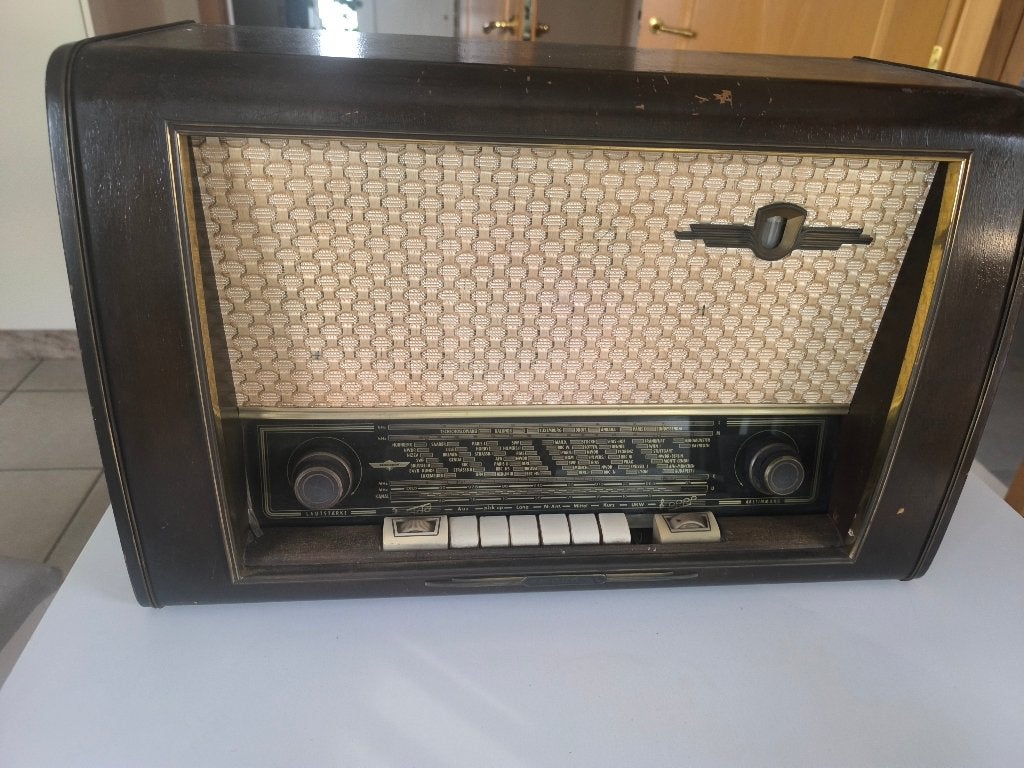 vintage radio, Ophalen