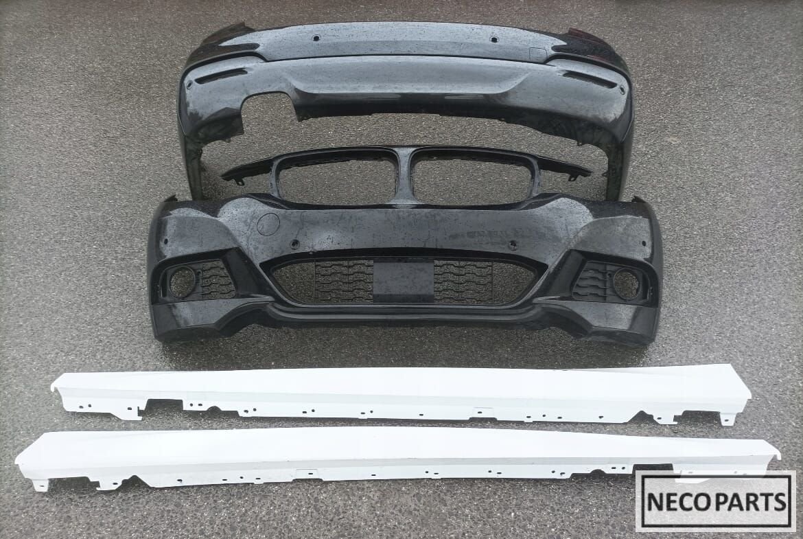 BMW 3 SERIE GT F34 M PAKKET BUMPER ZIJSKIRTS ORIGINEEL, Gebruikt, -, Ophalen of Verzenden, Achter