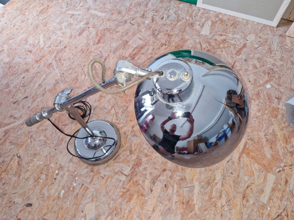 Bureaulamp, Huis en Inrichting, Ophalen, Gebruikt, Metaal