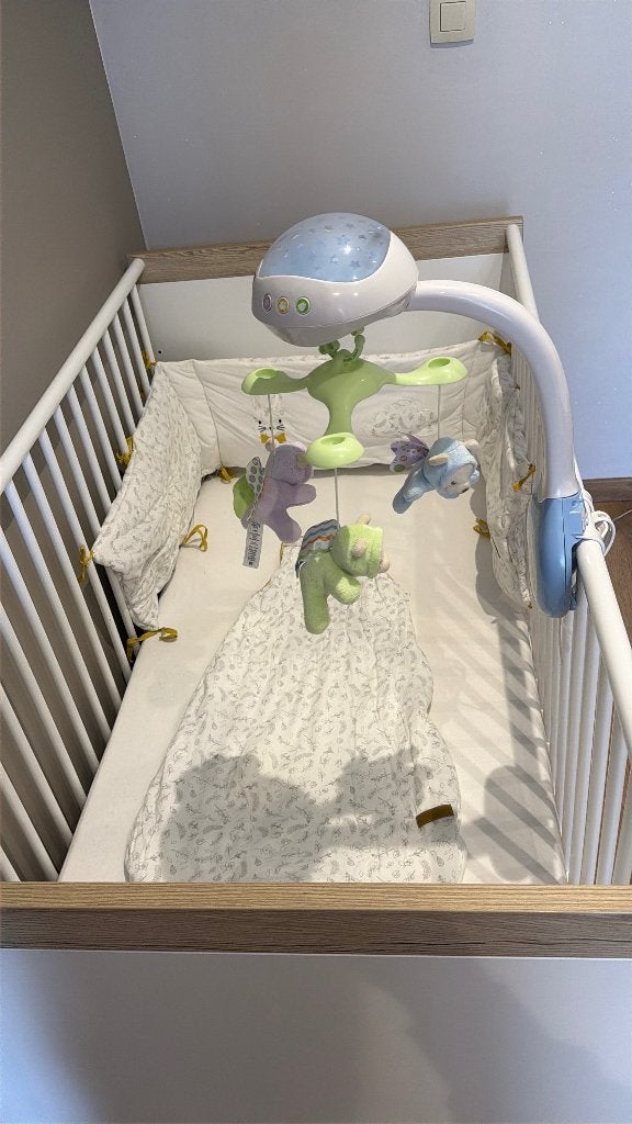 Lit de bébé, Enfants & Bébés, Enlèvement, Comme neuf, Matelas