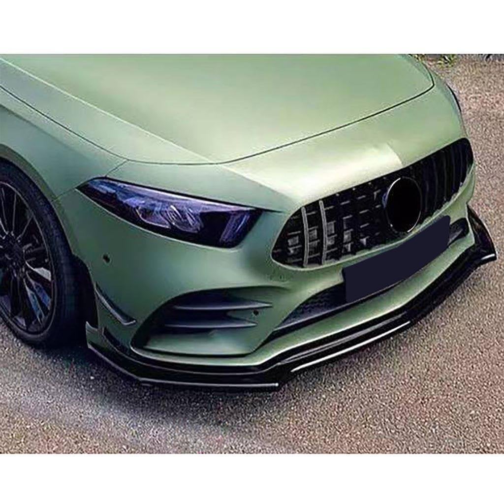 Spoiler Glans Zwart AMG Look Voor MB A Klasse W177 AMG Pack, Verzenden