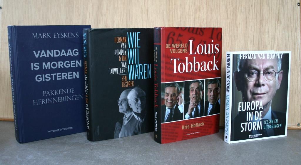 Politiek en politici x 4, Ophalen of Verzenden, Gelezen, Maatschappij en Samenleving, Diverse auteurs