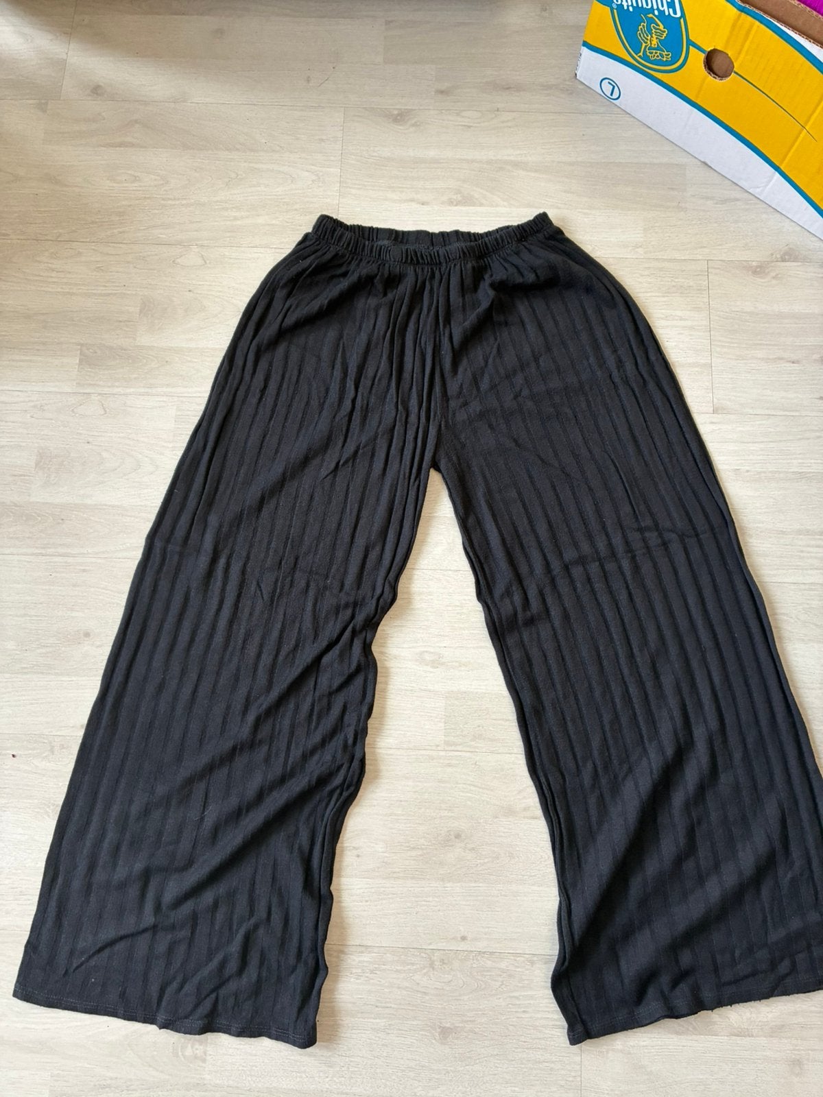Pantalon noir ligné, Kleding | Heren, Pyjama's, Ophalen of Verzenden, Gedragen, Maat 56/58 (XL)