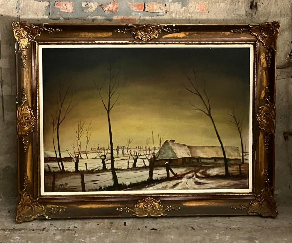 Schilderij Luc De Ro, Enlèvement