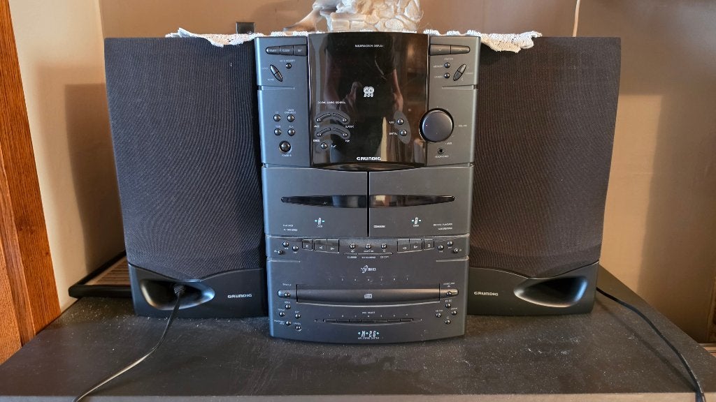 Grundig M26 Hifi Stereo system met boxen, Audio, Tv en Foto, Ophalen, Gebruikt, Cassettedeck, Overige merken