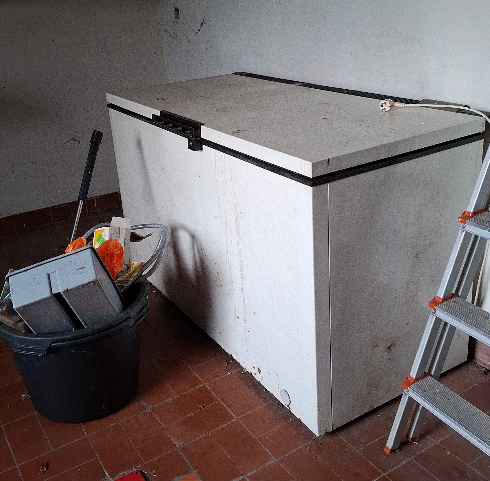 witgoed gratis, Ophalen, Gebruikt