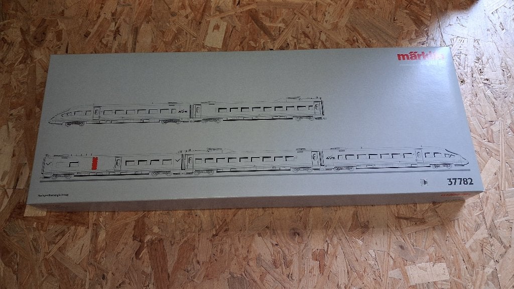 Märklin 37782 HO Espagnol AVE, Courant alternatif, Comme neuf, Enlèvement, Set de Trains