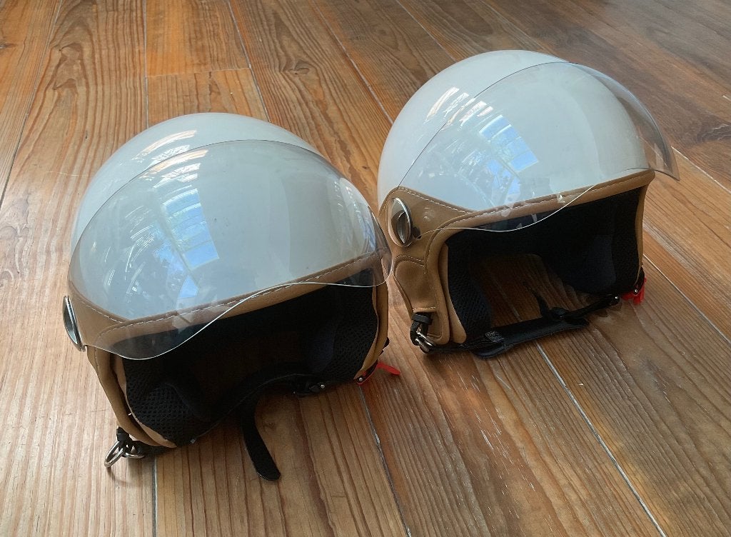 2 LS Trendy Vision jethelmen scooter motor, Motoren, Kleding | Motorhelmen, Jethelm, S, Tweedehands, Ophalen