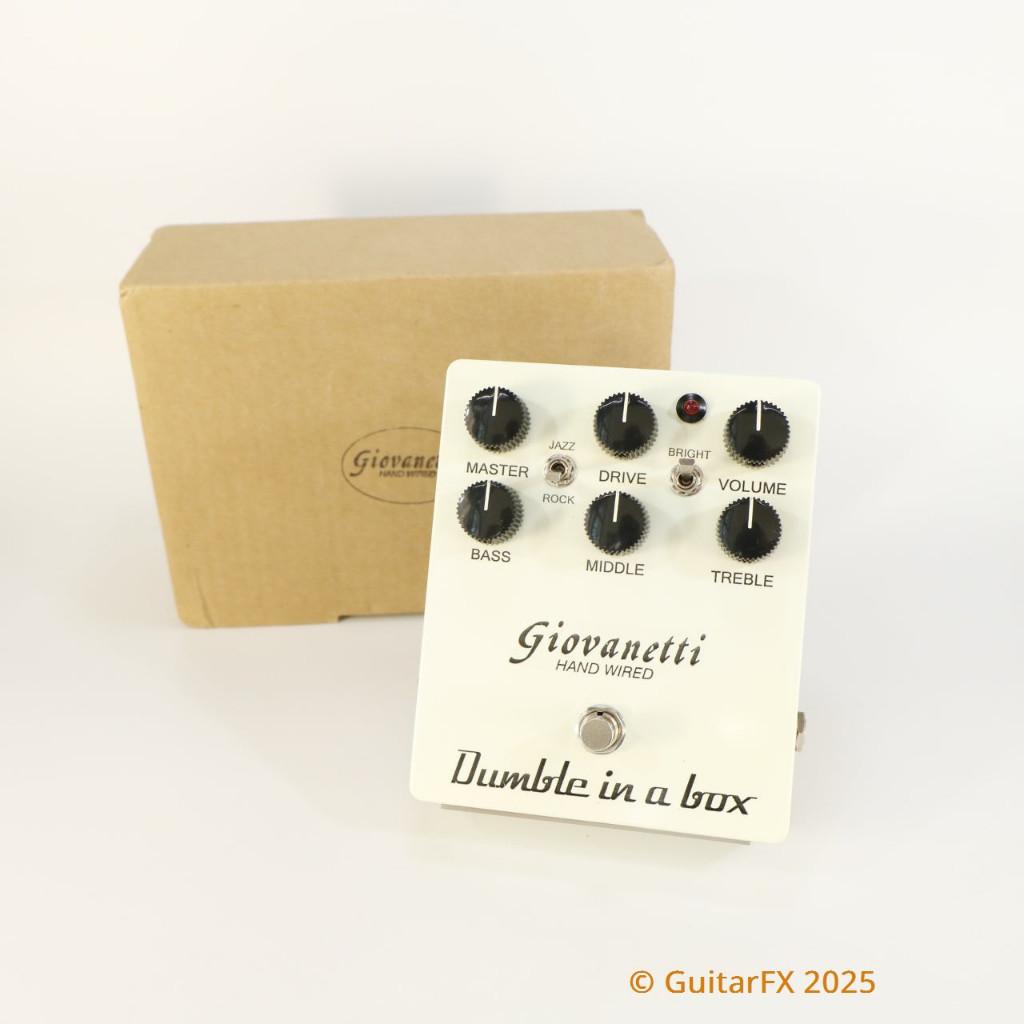 Giovanetti Hand Wired Dumble in a Box (Boutique, incl. Box), Musique & Instruments, Effets, Utilisé, Enlèvement ou Envoi