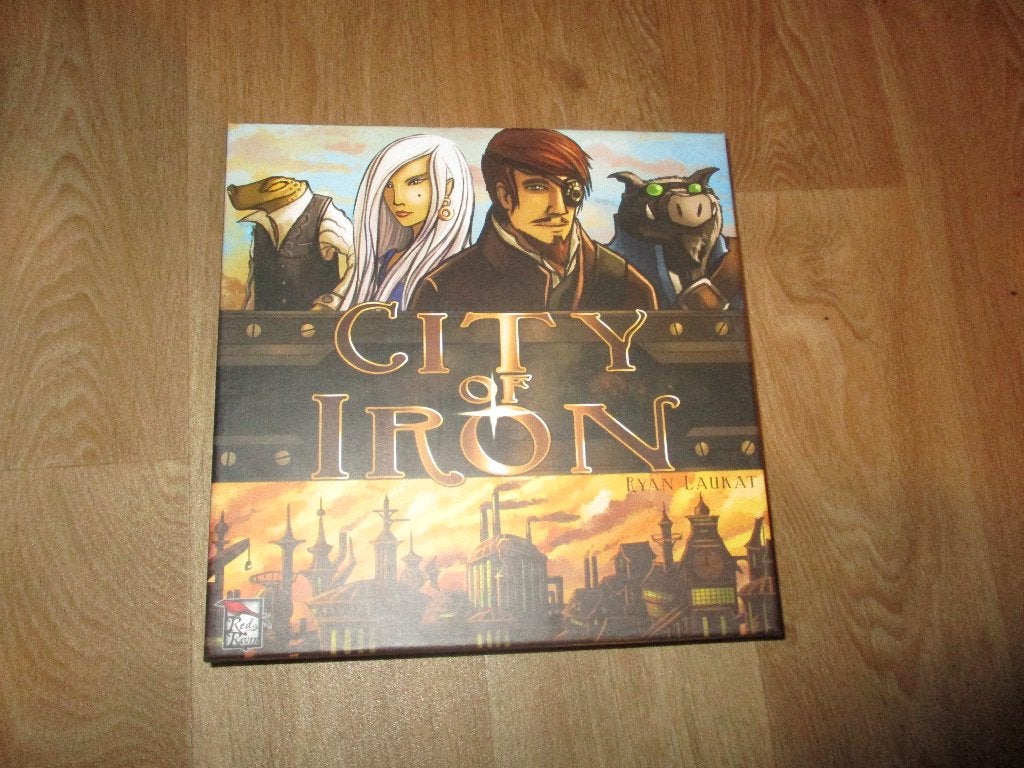 jeu de plateau, jeu de stratégie, City of Iron, nouveau, 1 ou 2 joueurs, Enlèvement ou Envoi, Neuf