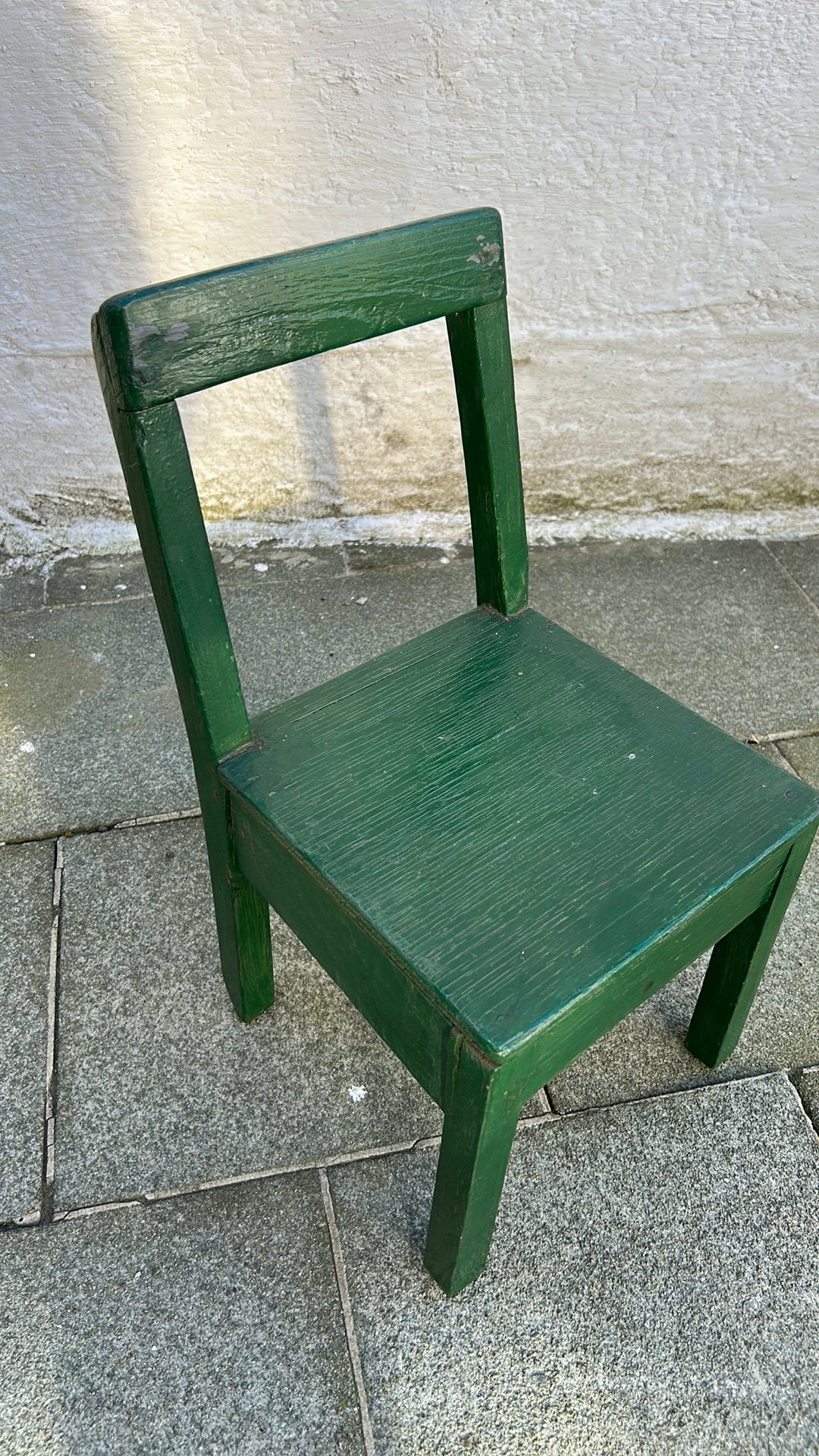 Ancien siège pour enfant en bois, Enlèvement ou Envoi, Utilisé, Bois