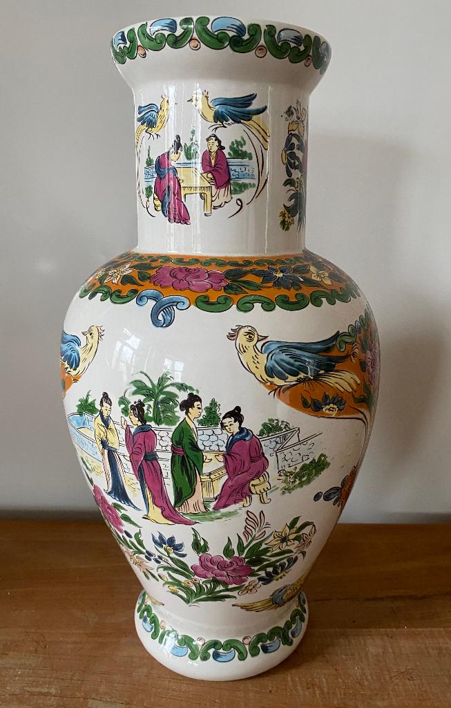 Grand vase chinois en céramique en très bon état., Antiquités & Art, Enlèvement