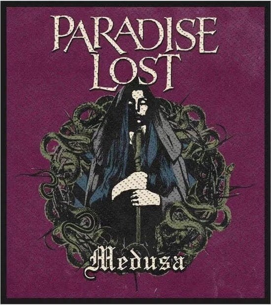 Paradise Lost - Medusa - Patch officiële merchandise, Ophalen of Verzenden, Nieuw