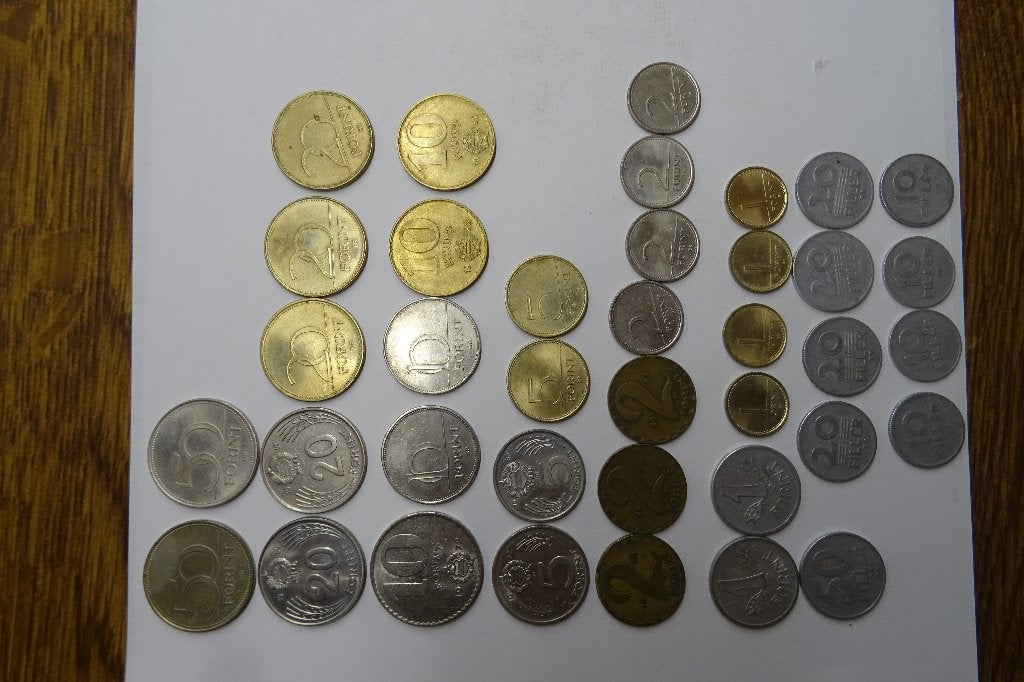 Oude Hongaarse munten Forint, Ophalen of Verzenden, Hongarije, Setje