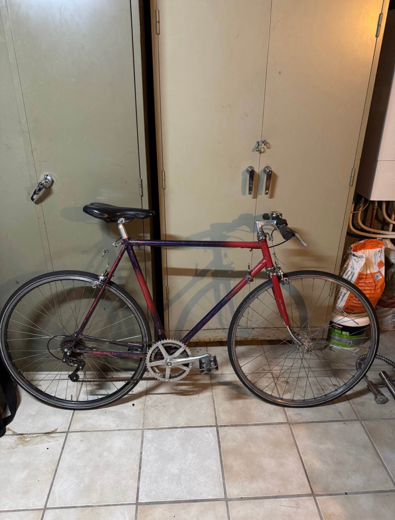 Vintage steel bike, Vélos & Vélomoteurs, Enlèvement