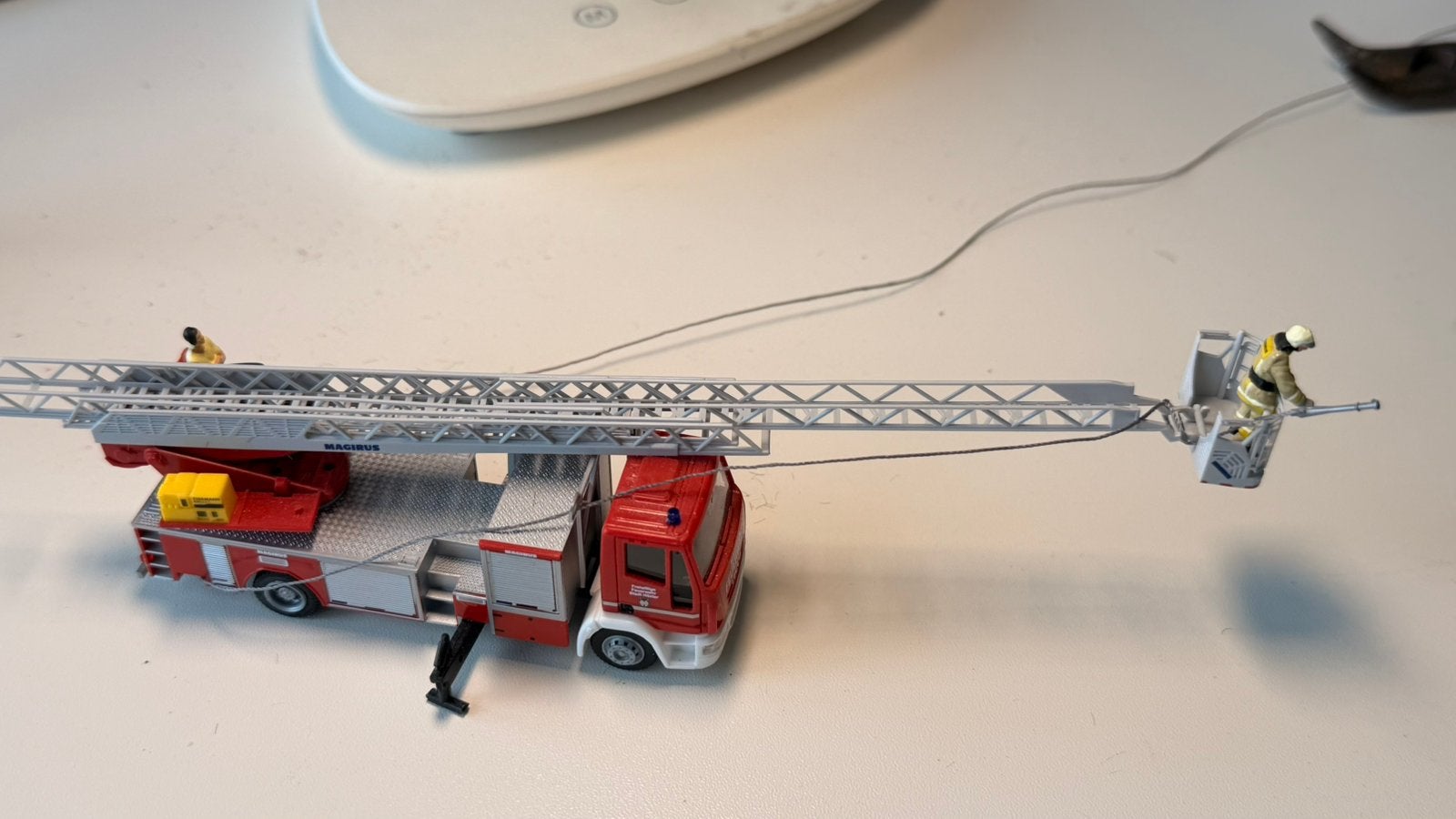 Brandweer ladderwagen, Ophalen, Zo goed als nieuw