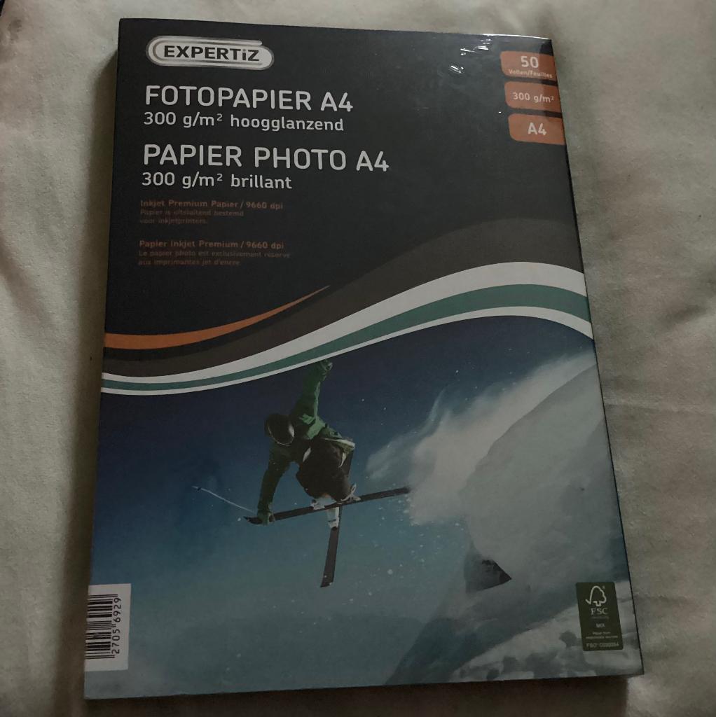 2 pakken fotopapier A4 formaat, Audio, Tv en Foto, Fotografie | Fotopapier, Fotopapier, Ophalen of Verzenden, A4