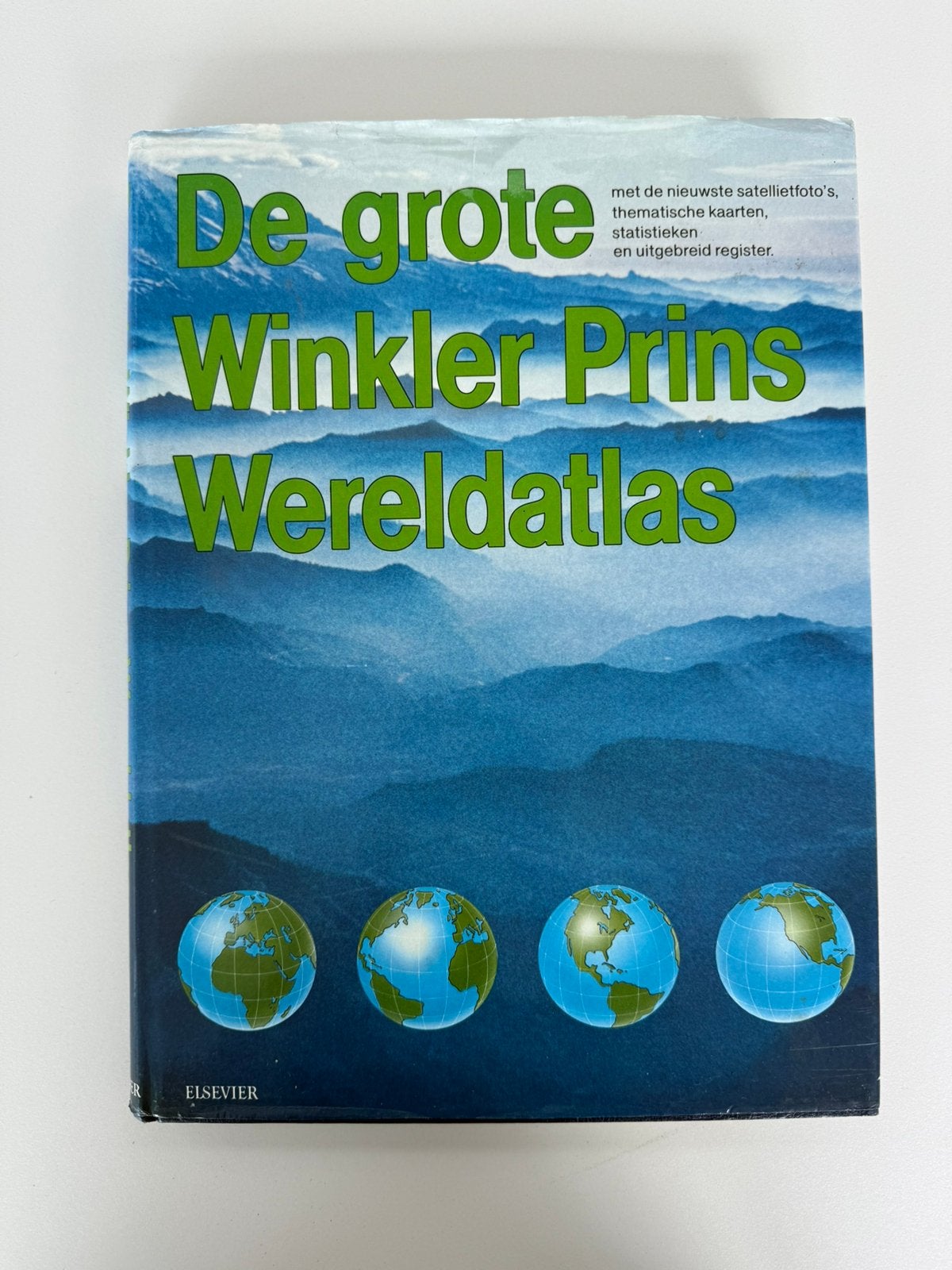 De grote Winkler Prins Wereldatlas, Boeken, Gelezen, Ophalen of Verzenden, Landkaart, 1800 tot 2000