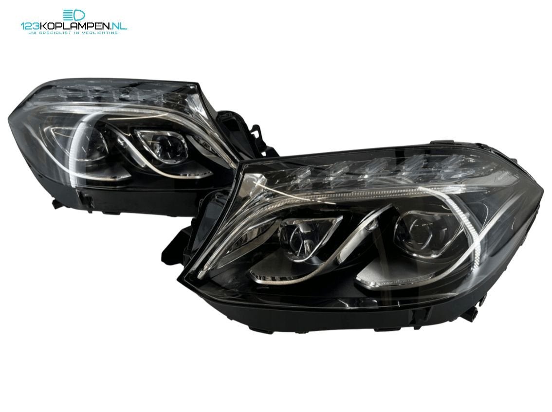 Mercedes GLS X166 Full LED ILS koplamp links rechts koplampe, -, Enlèvement, Utilisé, -