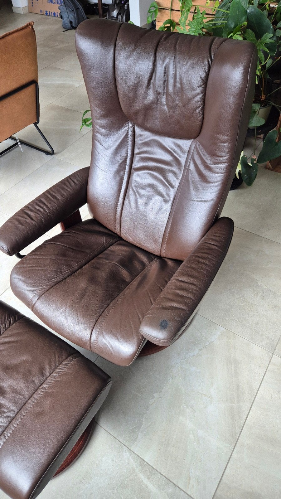 stressless type wing, Enlèvement