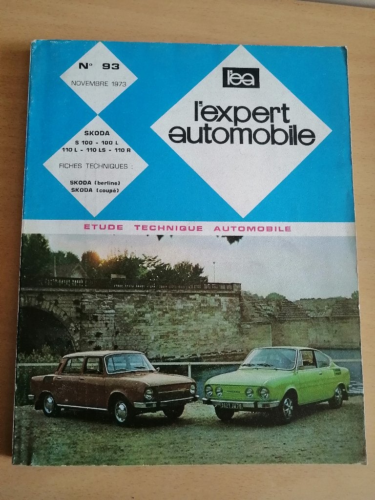 Revue technique auto Škoda S 100 & 110 de 1973, Enlèvement ou Envoi