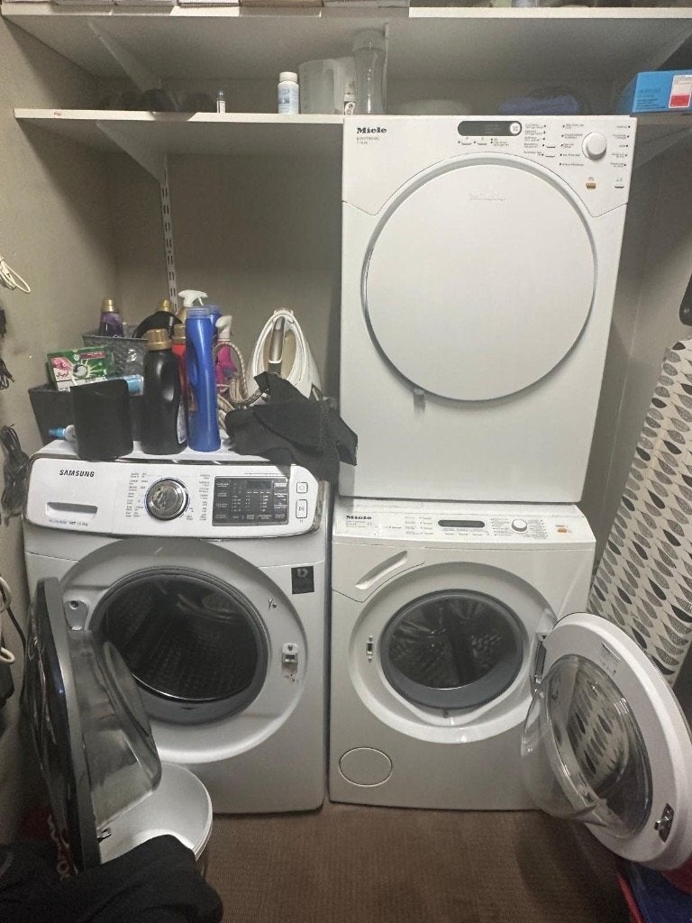 was en droogkast, Elektronische apparatuur, Was-droogcombinaties, Ophalen, Gebruikt