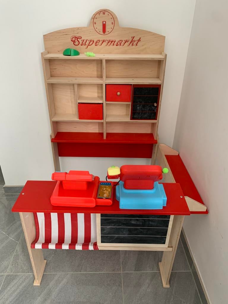 Kinderen Supermarkt/hout, Verzamelen, Ophalen, Zo goed als nieuw