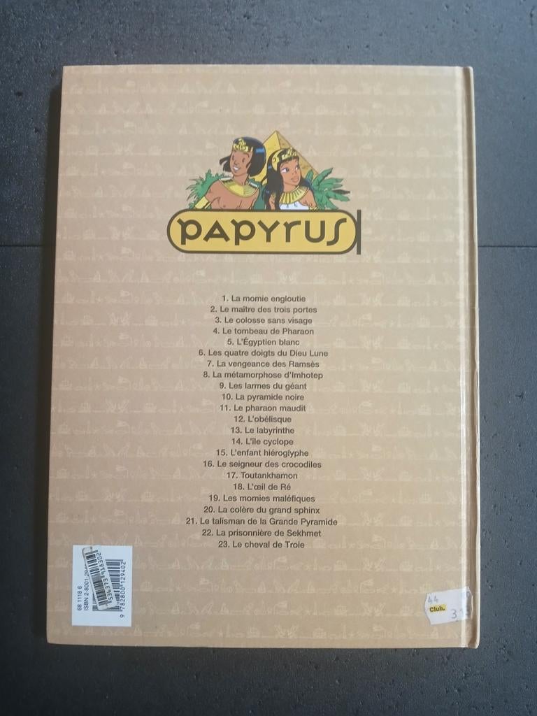 Bd papyrus 23,EO, Enlèvement ou Envoi