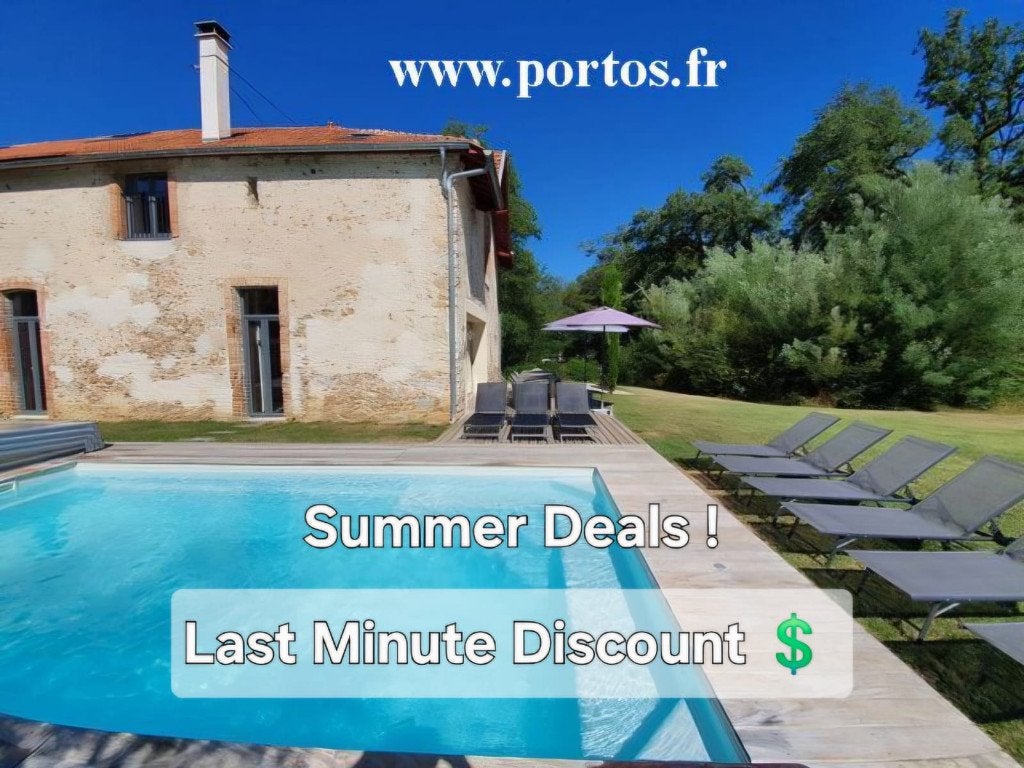Villa Zuid-Frankrijk 14 p., 5 slpk & 5 badk, airco, zwembad, Vakantie, Vakantiehuizen | Frankrijk, Languedoc-Roussillon, Landhuis of Villa