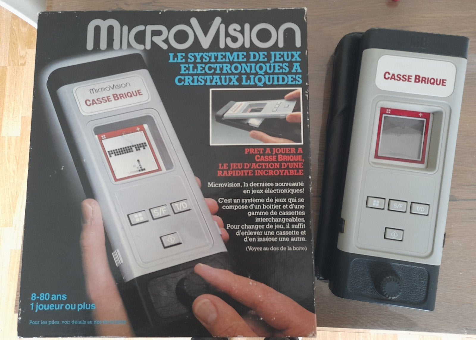 MicroVision console en boîte + 2 jeux, Consoles de jeu & Jeux vidéo, Enlèvement