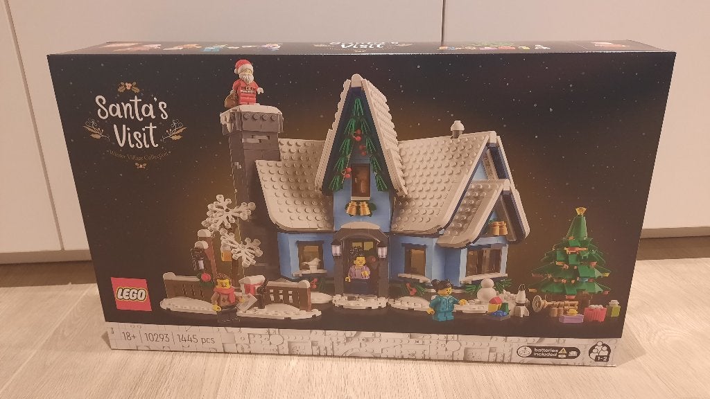 Lego 10293 Santa's Visit NIEUW, Overige thema's, Lego, Nieuw, Ophalen of Verzenden