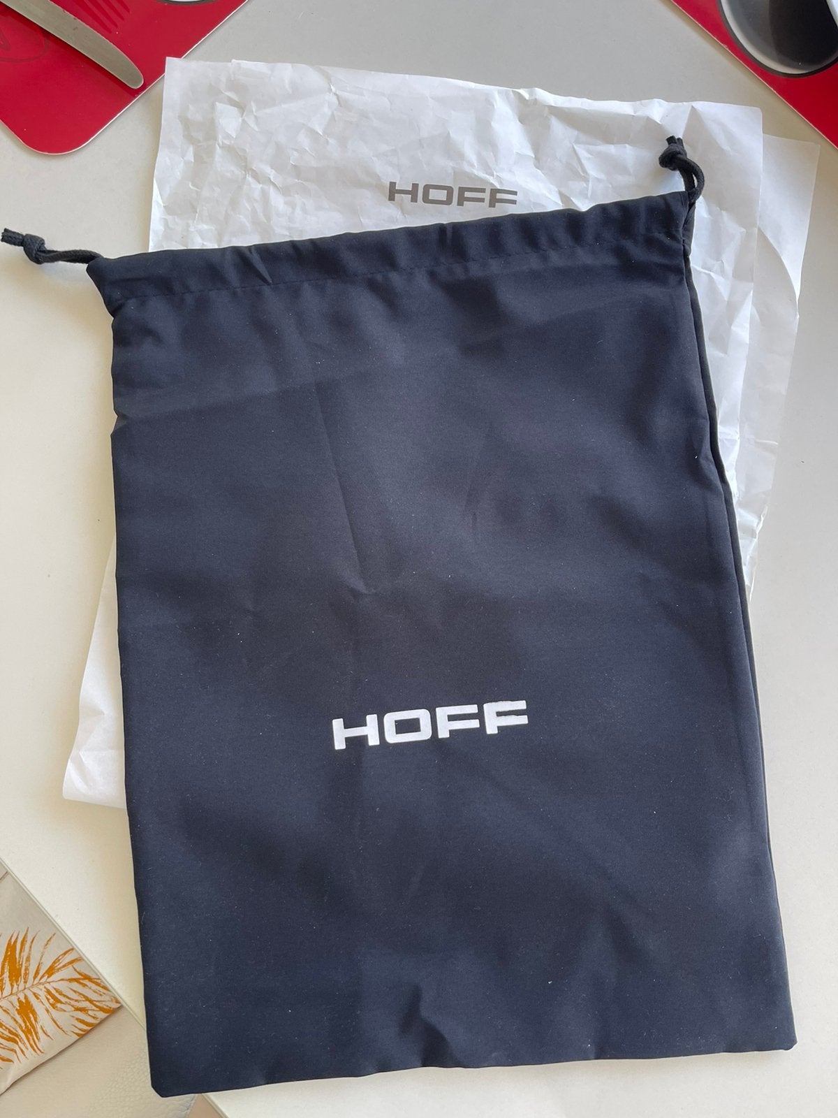 Originele HOFF Luxe Dustbag / Beschermtas (Nieuw), Bijoux, Sacs & Beauté, Trousses de toilette, Enlèvement ou Envoi, Neuf, Blanc