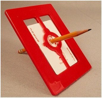 Goocheltruc pen door glas, Enlèvement ou Envoi, Comme neuf, Farces et Attrapes